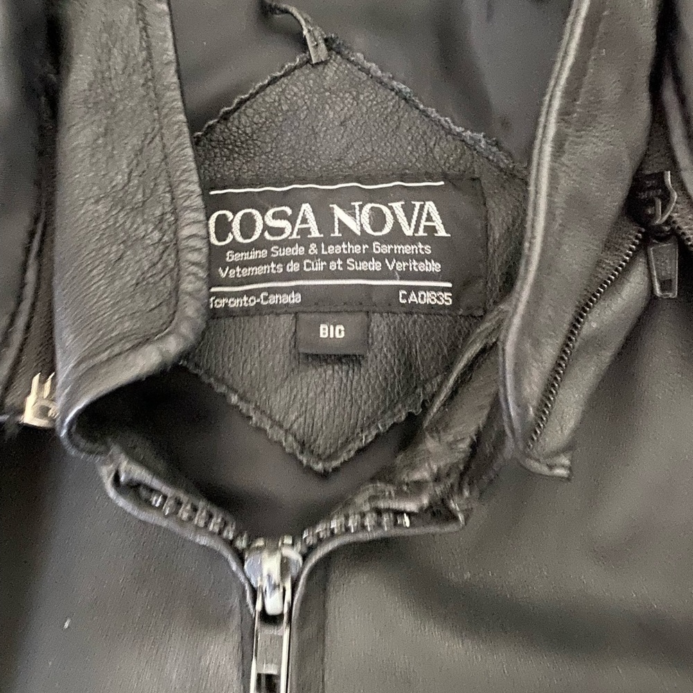 Cosa Nova Vintage Canadian Leather Jacket - Picture 4 of 12